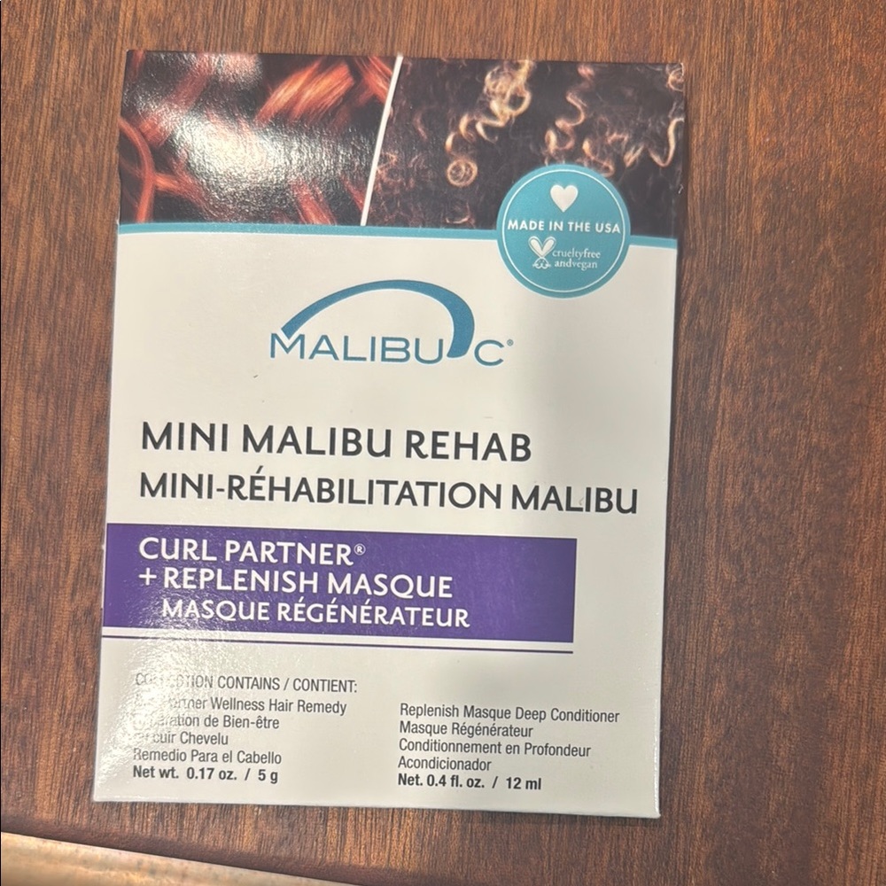 Malibu C Mini Rehab Curl Partner Masque